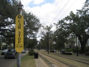 streetcar sign